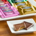 Individually Wrapped Premium Chocolate Square Assortment 15.77 oz. Bag - 6/Case - Image 2